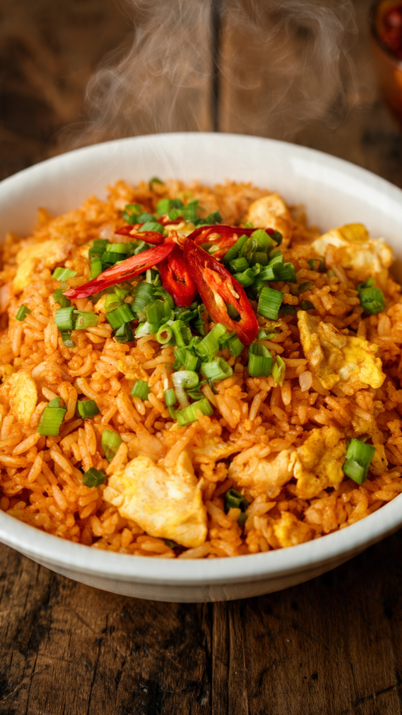 Spicy Egg Fried Rice