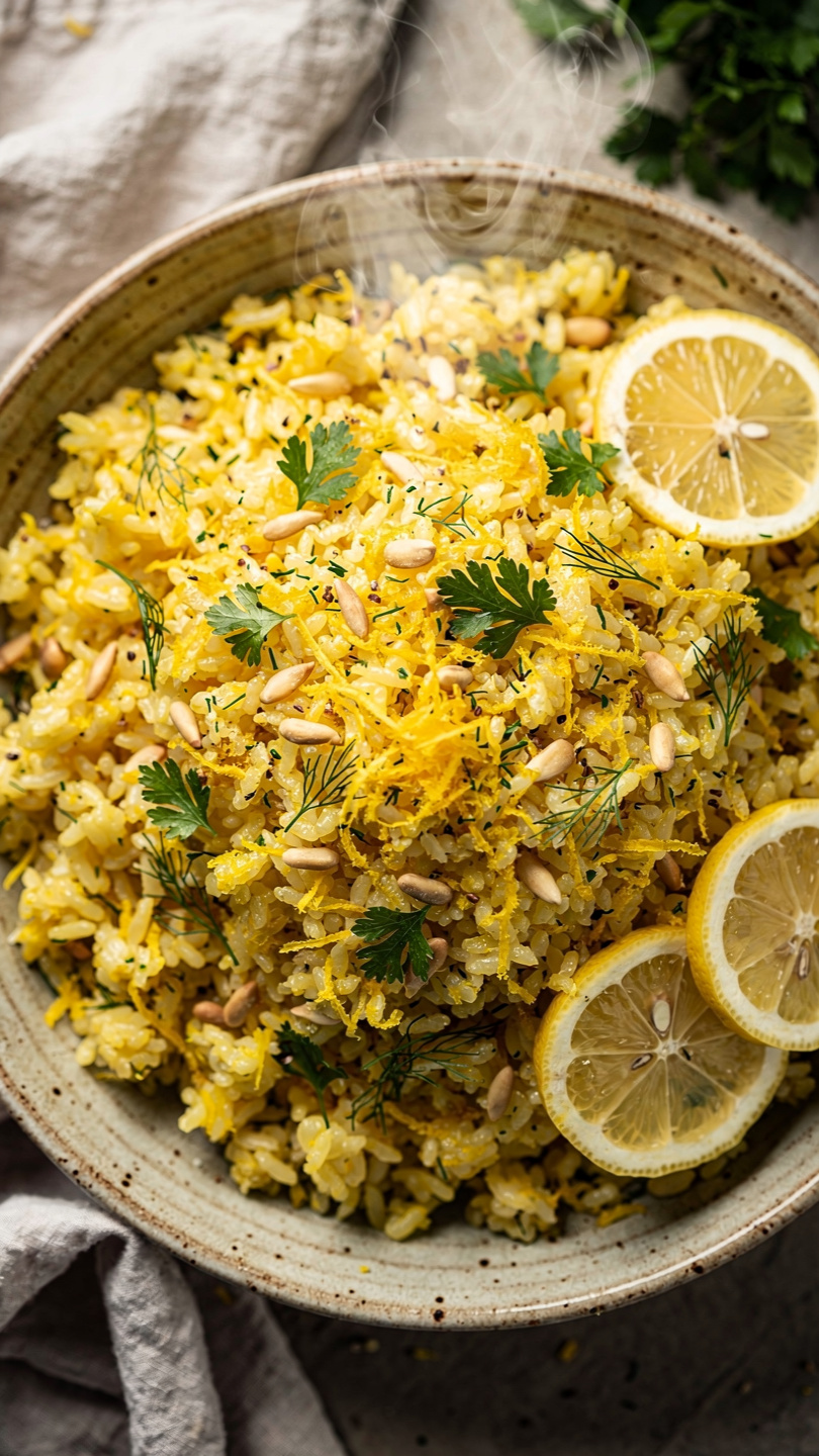 Lemon Rice Pilaf