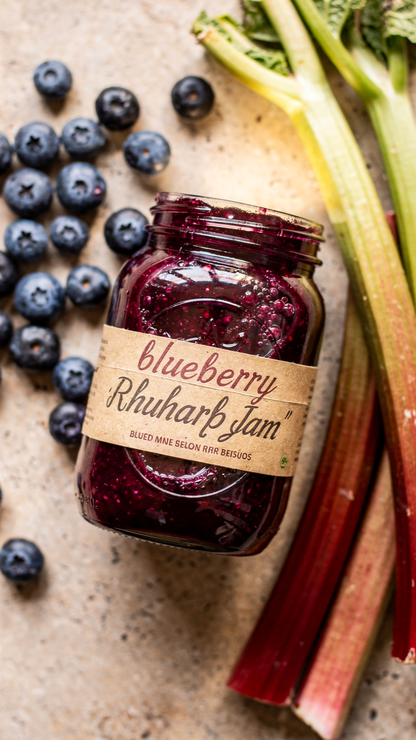 Blueberry Rhubarb Jam