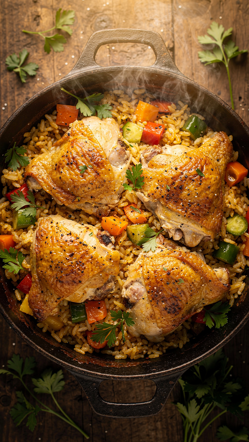 One-Pot Chicken and Rice