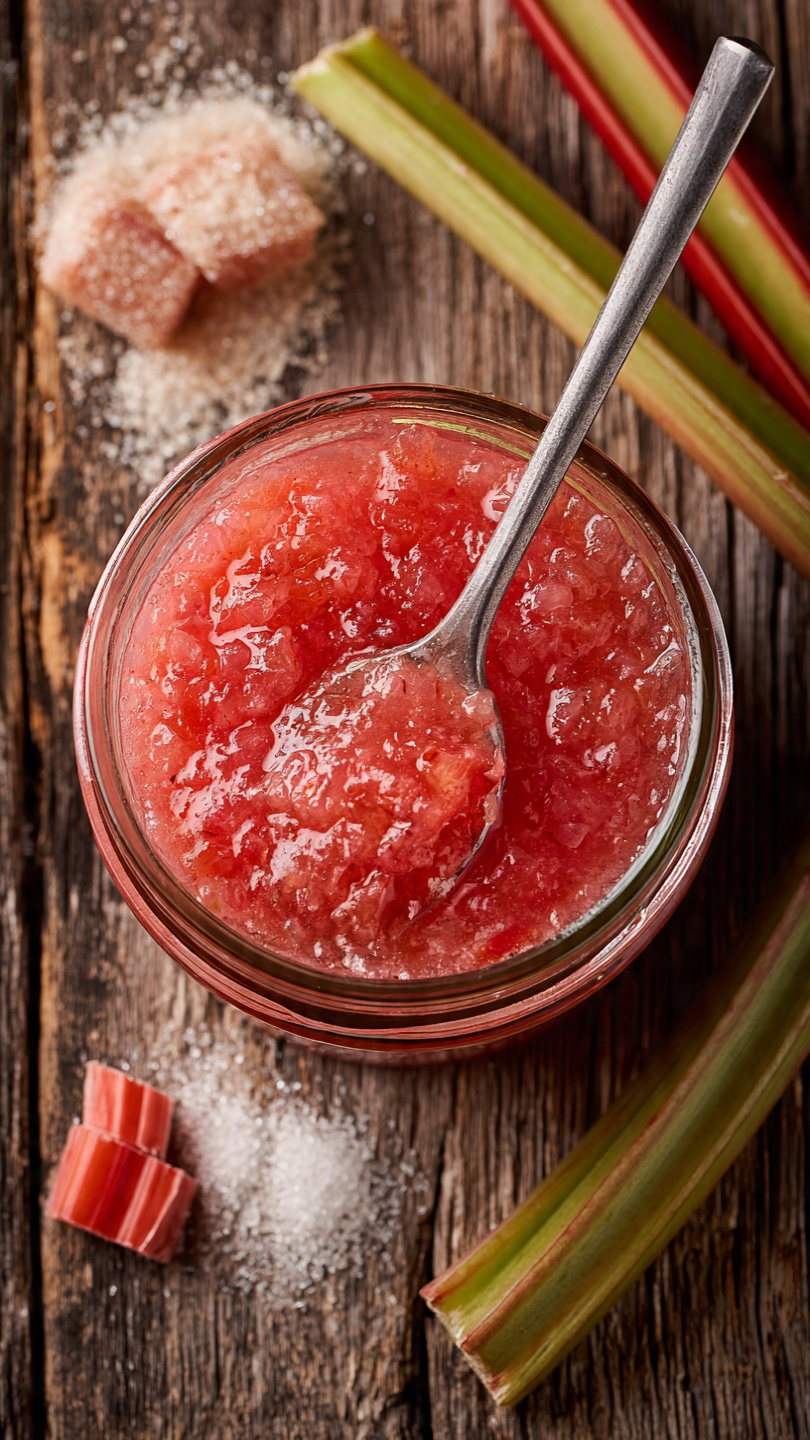 Homemade Rhubarb Jam